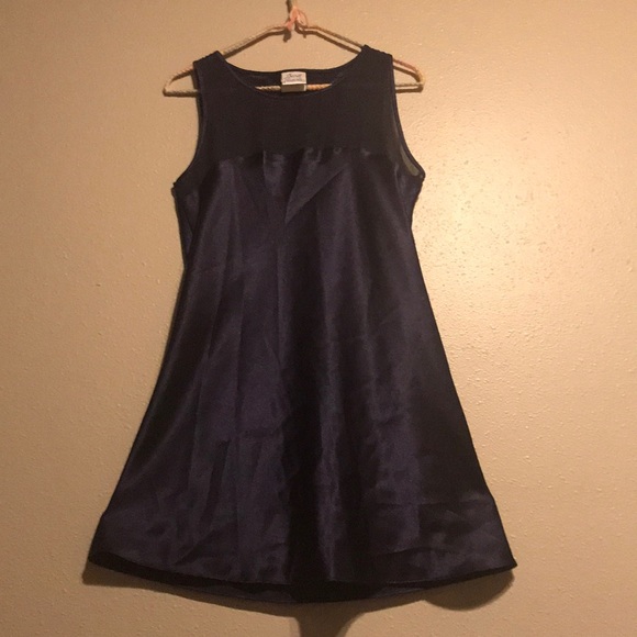 Vintage Silky Cocktail Dress - Picture 3 of 3